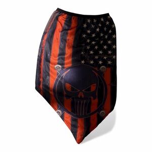 American Flag Skull and Flag Gaiter